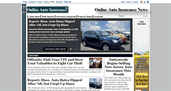 Desktop Screenshot of news.onlineautoinsurance.com