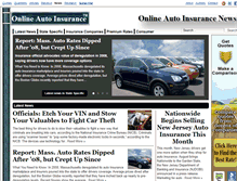 Tablet Screenshot of news.onlineautoinsurance.com